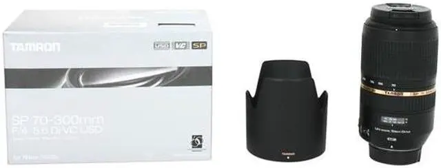 Alt view image 7 of 7 - TAMRON AF005Nll-700 SP 70-300mm F/4-5.6 Di VC USD for Nikon