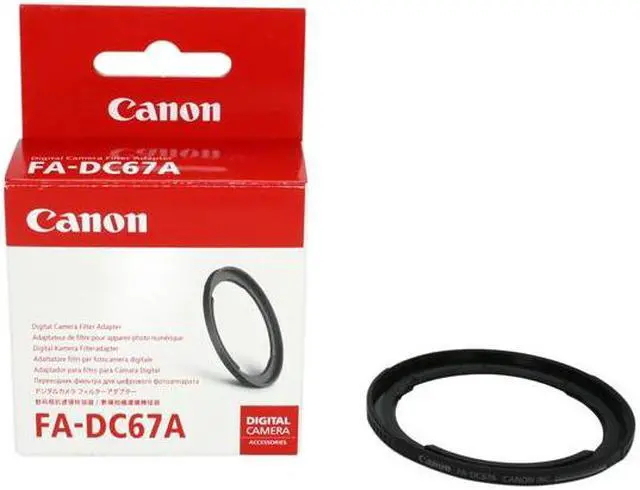 Alt view image 2 of 2 - Canon FA-DC67A Filter Adapter