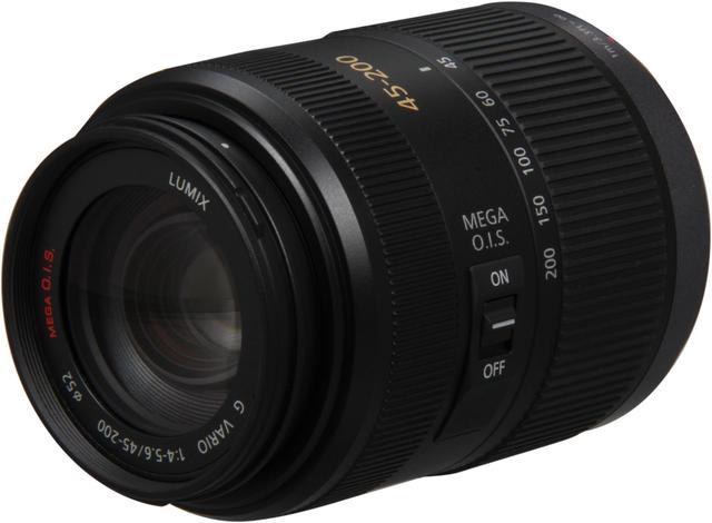 Panasonic H-FS045200 Lumix G Vario 45-200 F/4.0-5.6 Mega O.I.S.