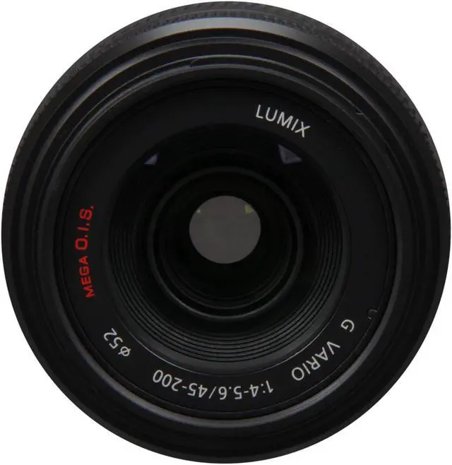 Alt view image 2 of 6 - Panasonic H-FS045200 Lumix G Vario 45-200 F/4.0-5.6 Mega O.I.S. Micro 4/3 Telephoto Zoom Lens