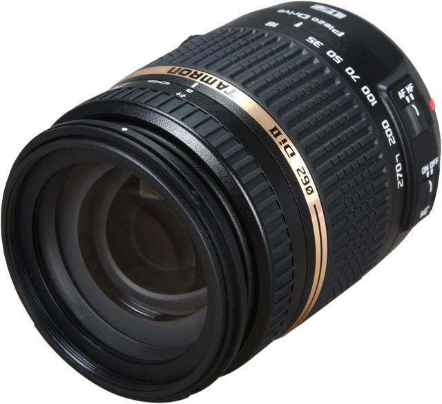 TAMRON AFB008C700 (B008) SLR Lenses 18-270mm/F3.5-6.3 Di II VC PZD Lens For  Canon Black