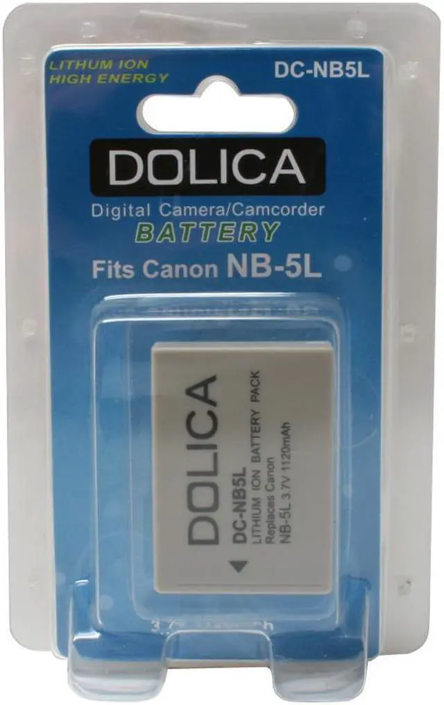Alt view image 9 of 10 - DOLICA DC-NB5LKIT1 Canon 4-in-1 Nb5L Kit