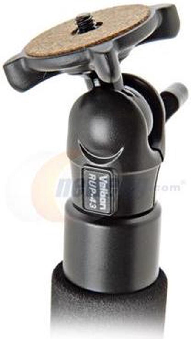 Alt view image 3 of 3 - Velbon RUP-43 Monopod with Ball Head