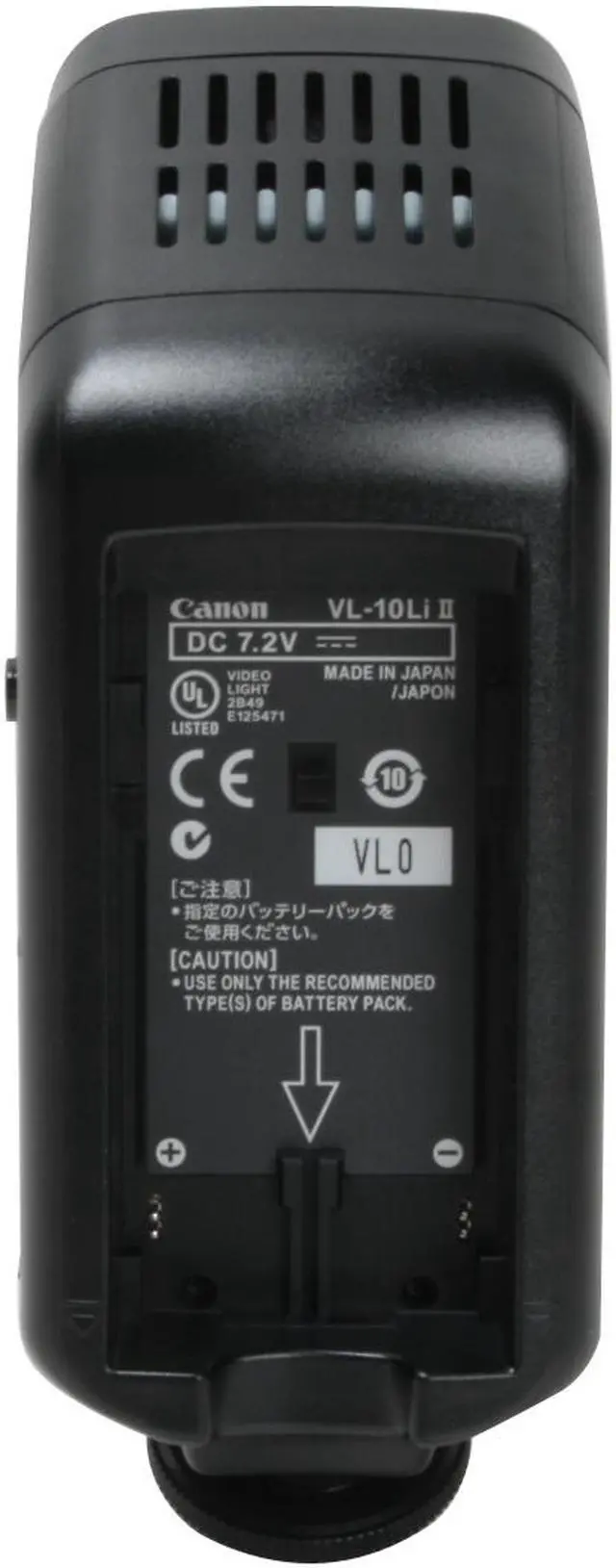 Alt view image 4 of 5 - Canon VL-10Li II Battery Video Light