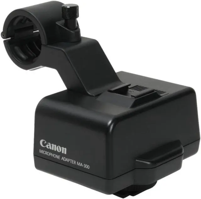 Alt view image 3 of 8 - Canon MA-300 Microphone Adapter/Shoulder Pad