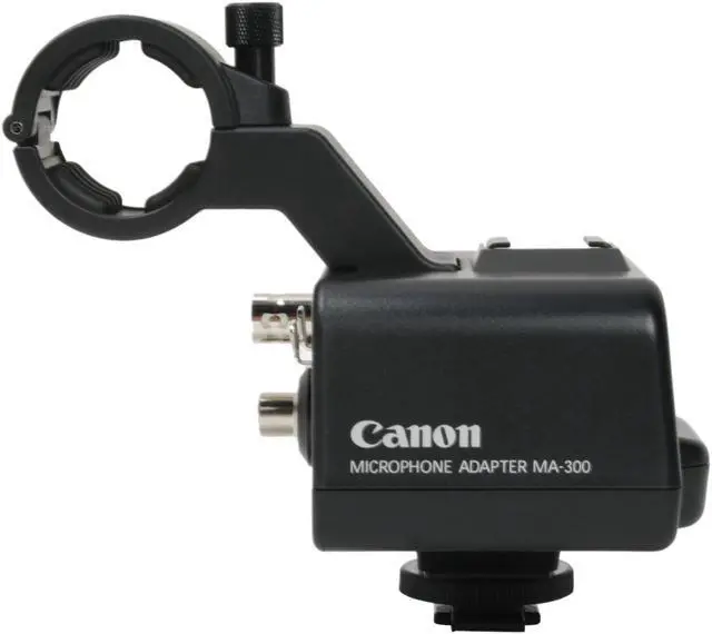 Alt view image 4 of 8 - Canon MA-300 Microphone Adapter/Shoulder Pad