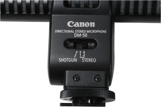 Alt view image 6 of 10 - Canon DM-50 Directional Stereo Microphone