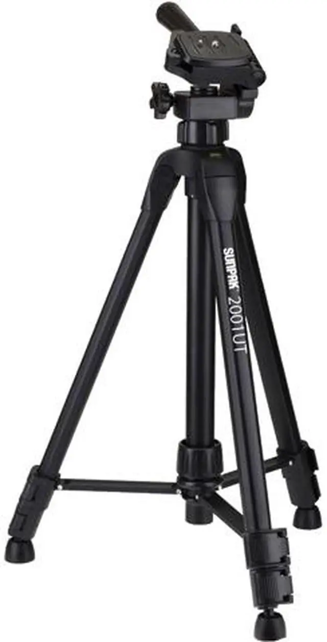 Main image of SUNPAK 2001UT Tripod with 3-Way Panhead and Quick-Release