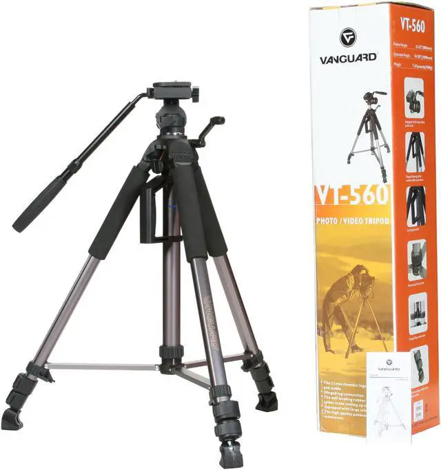 Alt view image 9 of 9 - VANGUARD VT-560 Tripod
