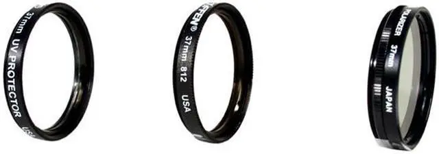 Alt view image 2 of 5 - TiFFEN 37TPK1 Basic 3 Filter Kit (UVP, 812, Circular Polarizer, Pouch)