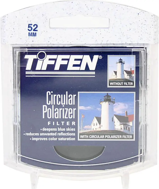 Alt view image 3 of 3 - TIFFEN 52CP 52mm Circular Polarizer Filter