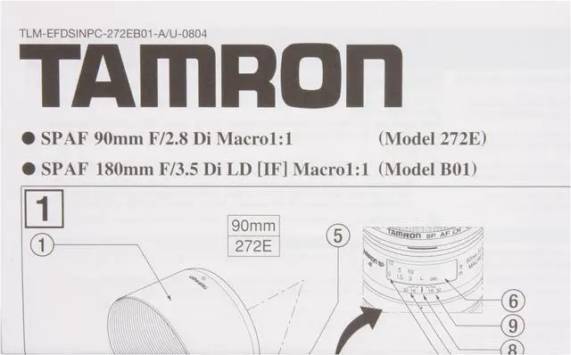 Alt view image 10 of 11 - TAMRON AF272NII700 90mm f/2.8 SP AF Di Macro Lens for Nikon AF Black