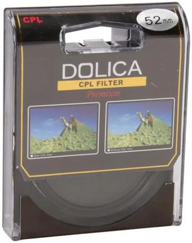 Alt view image 3 of 3 - DOLICA CF-C52 52mm Circular Polarizer Filter
