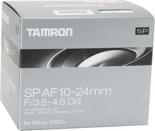 Alt view image 9 of 9 - TAMRON SP AF10-24mm F/3.5-4.5 Di-II LD Aspherical (IF) Lens for Nikon