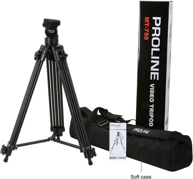 Alt view image 11 of 11 - Dolica MT-750 Professional Video Tripod