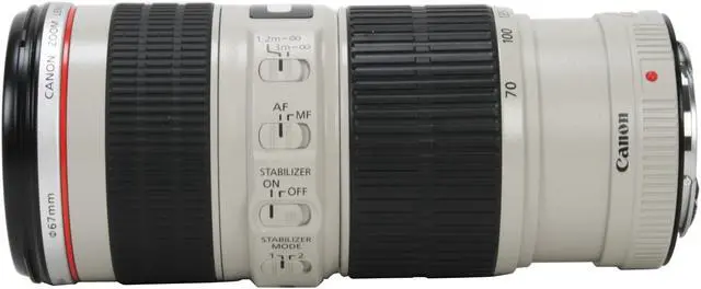 Alt view image 7 of 13 - Canon 1258B002 EF 70-200mm f/4L IS USM Telephoto Zoom Lens