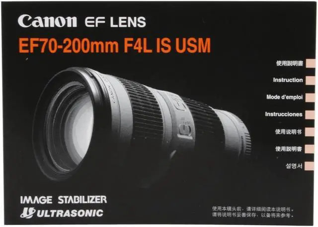 Alt view image 12 of 13 - Canon 1258B002 EF 70-200mm f/4L IS USM Telephoto Zoom Lens