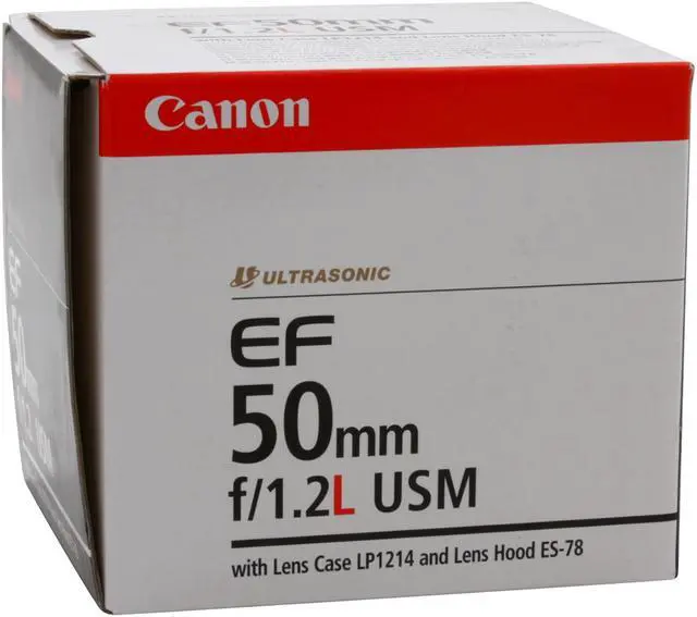 Alt view image 10 of 10 - Canon EF 50mm f / 1.2L USM Standard Lens