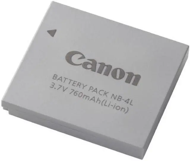 Main image of Canon NB-4L 760mAh 3.7V Li-Ion Battery