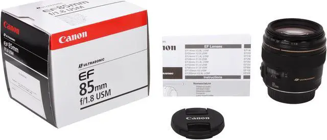 Alt view image 8 of 7 - EF 85mm f/1.8 USM Standard & Medium Telephoto Lens