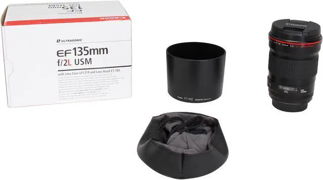 Alt view image 6 of 6 - Canon EF 135mm f/2L USM Lens