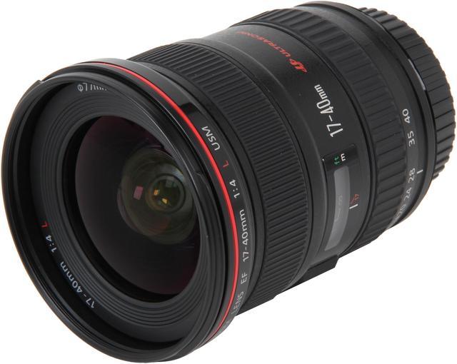 Canon 8806A002 EF 17-40mm f/4L USM Ultra-Wide Zoom Lens