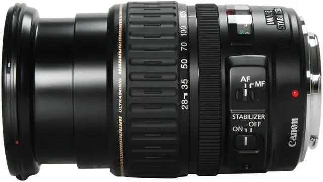 Alt view image 2 of 11 - Canon 2562A002 SLR Lenses EF 28-135mm f/3.5-5.6 IS USM Standard Zoom Lens Black