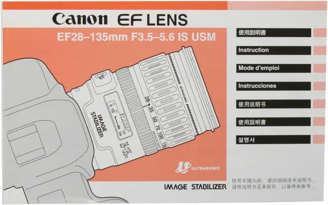 Alt view image 10 of 11 - Canon 2562A002 SLR Lenses EF 28-135mm f/3.5-5.6 IS USM Standard Zoom Lens Black