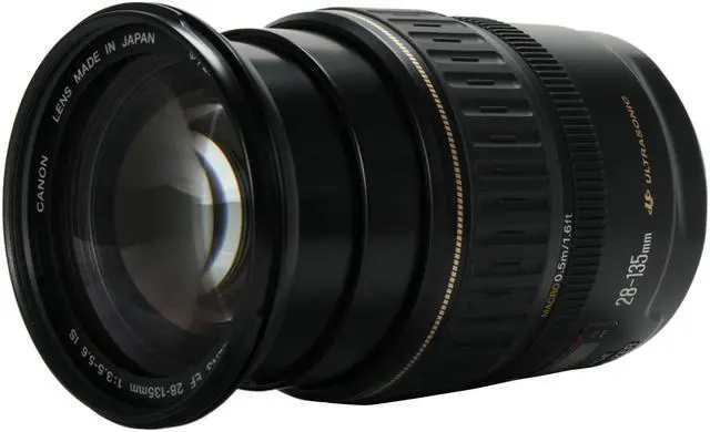 Main image of Canon 2562A002 SLR Lenses EF 28-135mm f/3.5-5.6 IS USM Standard Zoom Lens Black