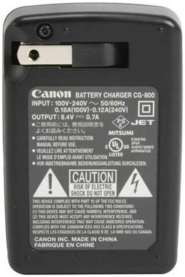 Alt view image 4 of 6 - Canon CG-800 Camera Batteries Battery Charger