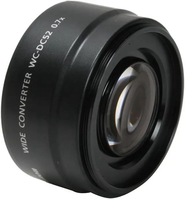 Alt view image 3 of 11 - Canon WC-DC52 0.7x Wide Converter