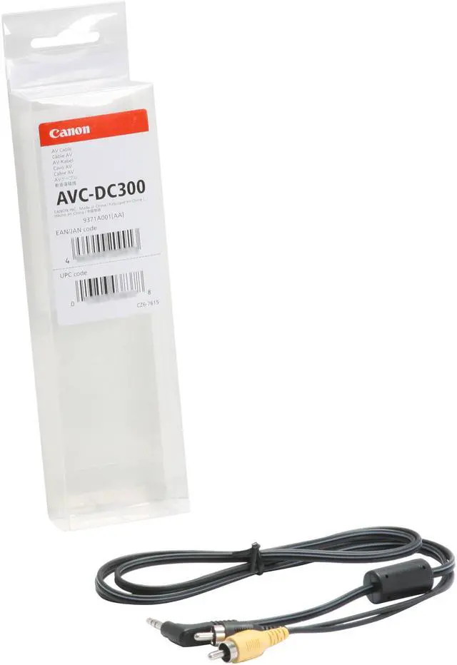 Alt view image 3 of 3 - Canon AVC-DC300 AV Cable