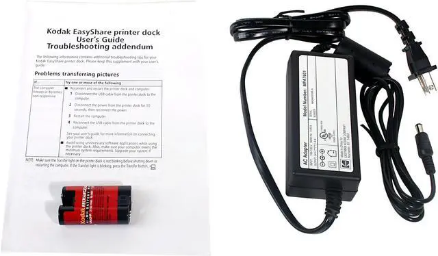Alt view image 6 of 7 - Kodak 1547256 Digital Camera Printer Dock