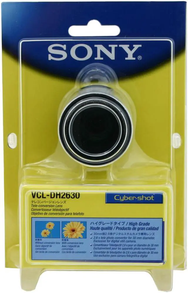 sony tele conversion lens ×2.6 Sony Teleconversion Lens 2.6X VCL-DH2630 | eBay