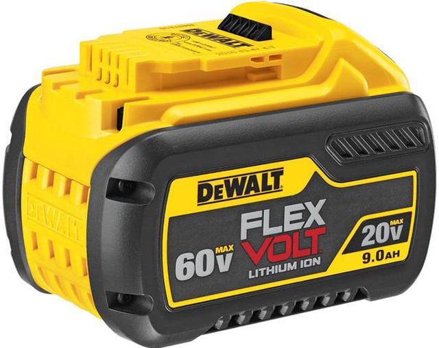 Dewalt Flexvolt 20 Volt 60 Volt Lithium Ion 9.0 Ahr Battery Pack