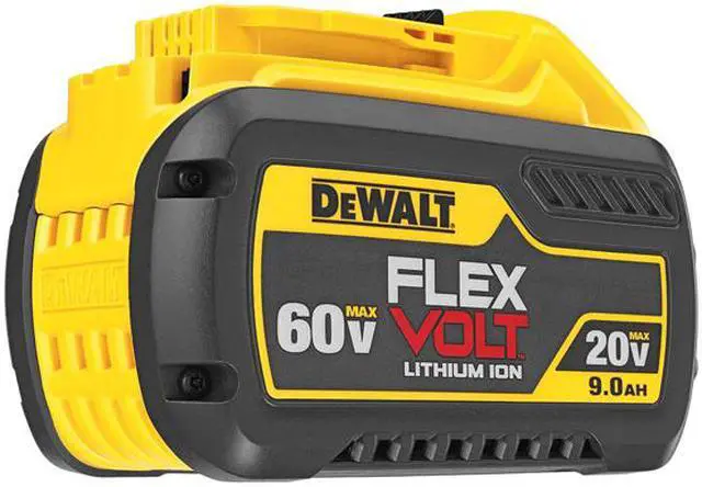 Alt view image 5 of 7 - Dewalt Flexvolt 20-Volt/60-Volt Lithium Ion 9.0 Ahr Battery Pack