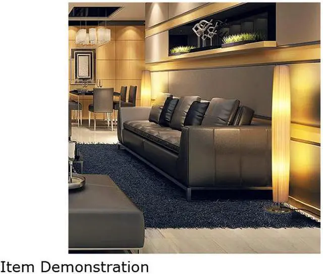 Alt view image 7 of 9 - Albrillo LL-LD1 Round Fabric Floor Lamp Base Weighted Section