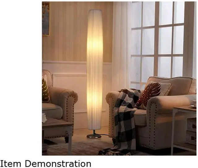 Alt view image 9 of 9 - Albrillo LL-LD1 Round Fabric Floor Lamp Base Weighted Section