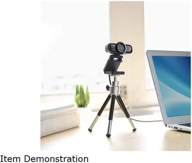 Alt view image 4 of 7 - AUKEY PC-LM3 Autofocus Webcam 1080p Full HD with Noise Reduction Microphones