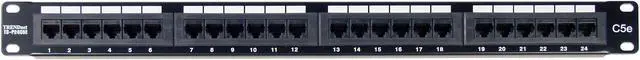 Main image of TRENDnet TC-P24C5E 24-port Cat5/5e Unshielded Patch Panel