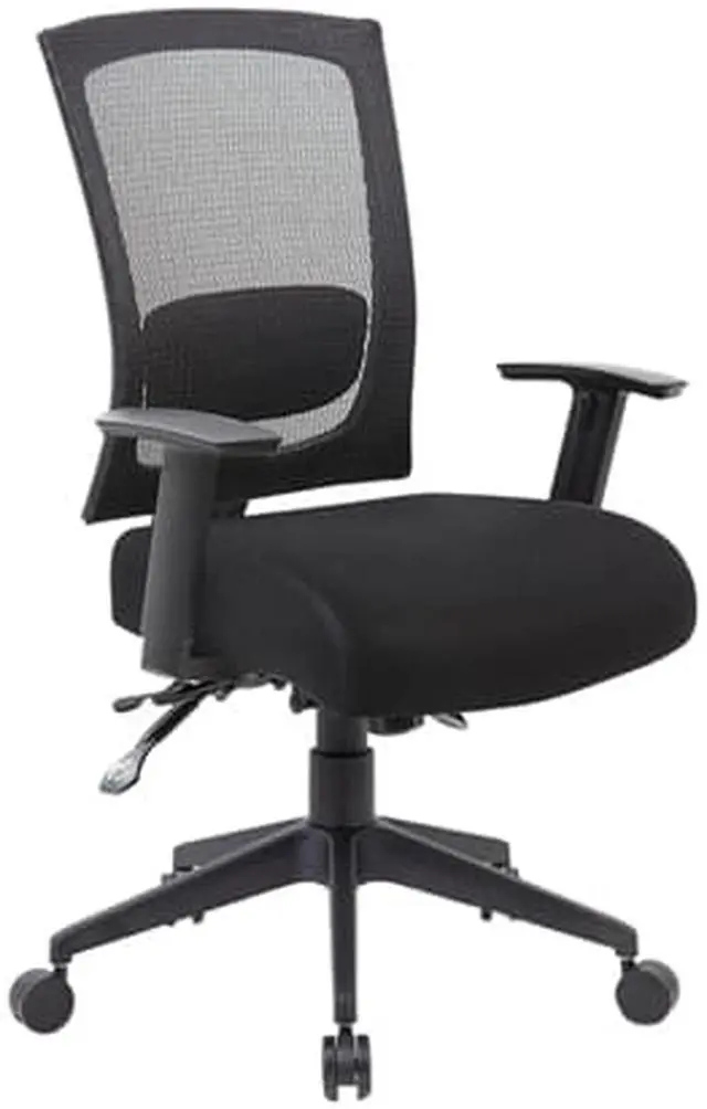 Alt view image 3 of 7 - Norstar B6716-BK with BHR6990-BK Head Rest