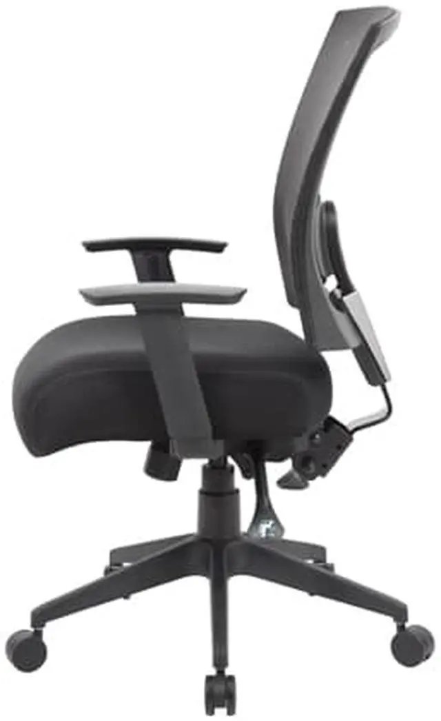 Alt view image 4 of 7 - Norstar B6716-BK with BHR6990-BK Head Rest