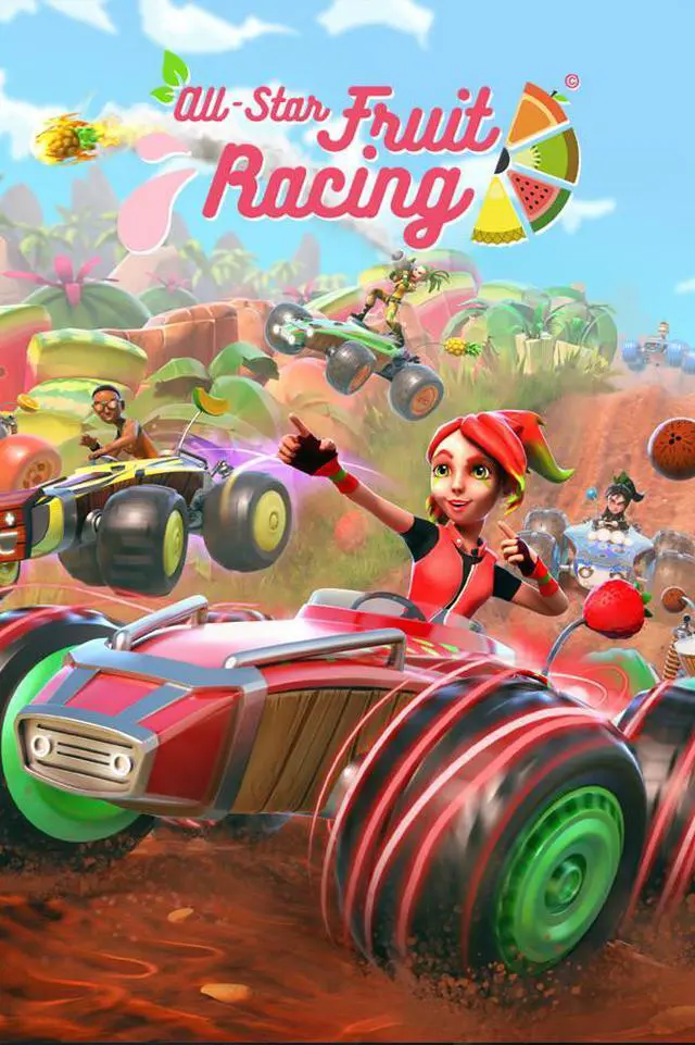 Main image of All-Star Fruit Racing - PC [Steam Online Game Code]