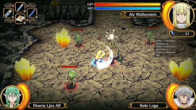 Alt view image 2 of 9 - Is It Wrong to Try to Pick Up Girls in a Dungeon? Infinite Combate - PC [Steam Online Game Code]