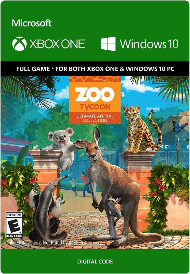 Zoo Tycoon: Ultimate Animal Collection (Digital Download) - For Xbox One &  Windows 10 PC - Full game download included - ESRB Rated E (Everyone) 