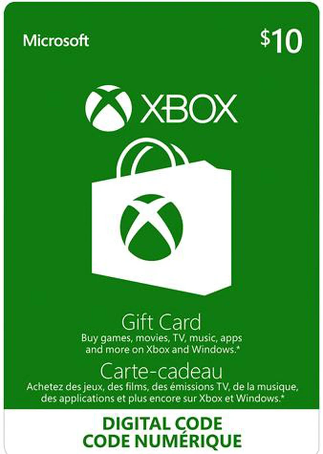 Main image of Xbox Live $10 Gift Card (Digital Code)