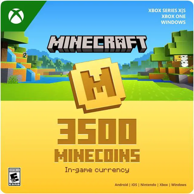Main image of Minecraft: Minecoins Pack: 3500 Coins [Digital Code]