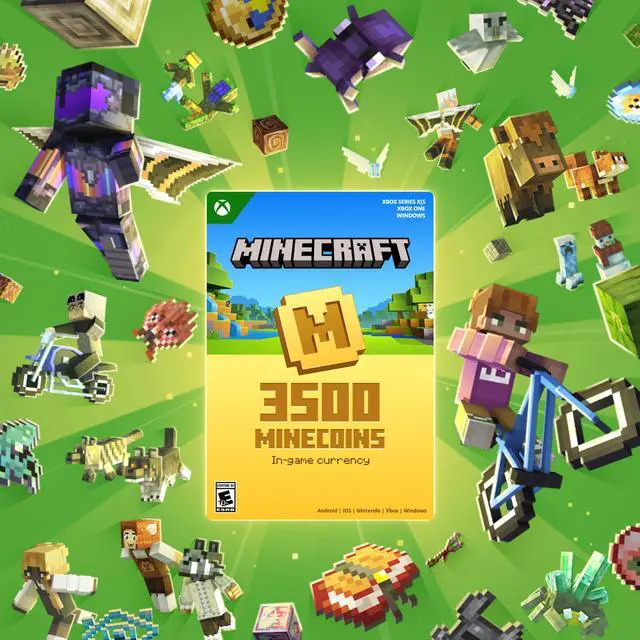 Alt view image 2 of 7 - Minecraft: Minecoins Pack: 3500 Coins [Digital Code]