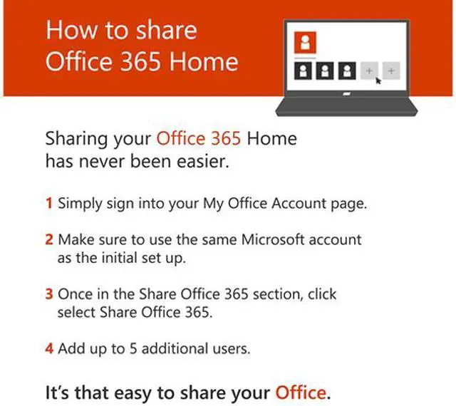 Alt view image 4 of 5 - Microsoft Office 365 Home | 12-month subscription, up to 6 people, PC/Mac Key Card