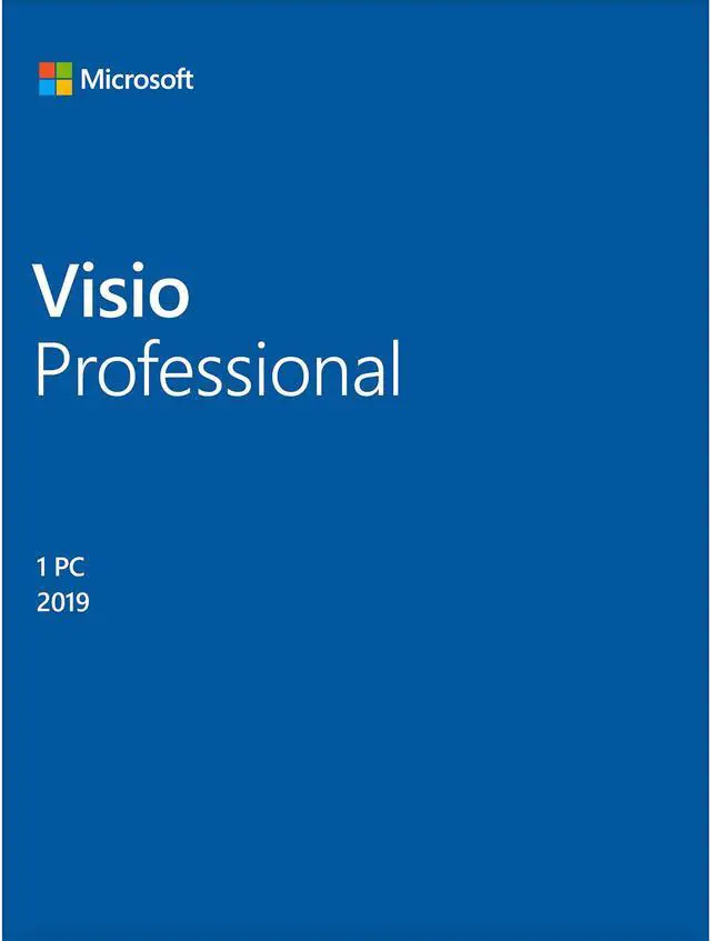 Main image of Microsoft Visio Professional 2019 / Windows 10 - Download - 1PC